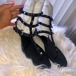 Valentino rock-studs  sandals